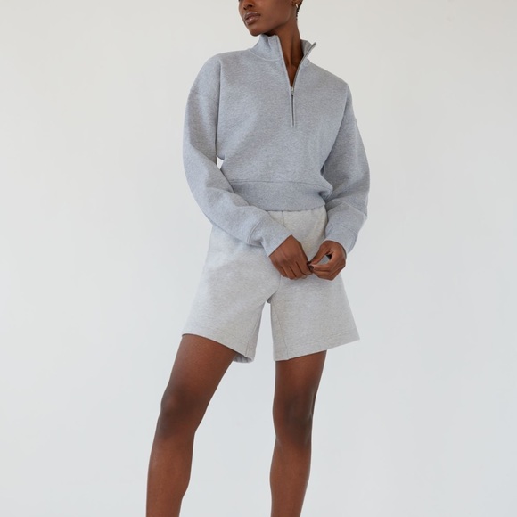 ✨Sold✨ Aritzia Wilfred Free Fleece 1/2 Zip Sweatshirt - Picture 3 of 10